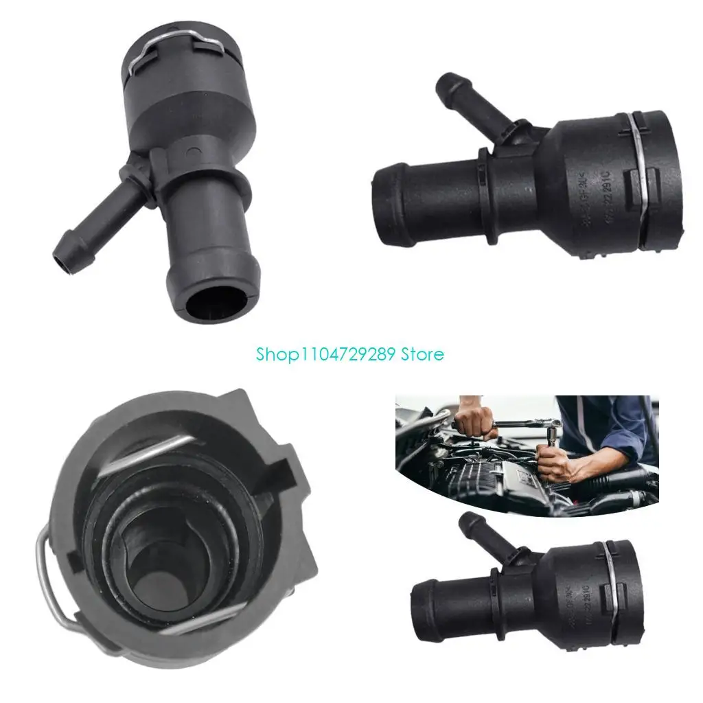 

ABS Coolant Replacement Coolant Flange Accuracy Fit Cooling System 1K0122291C Replacement Component Strong for Golf Sagitar