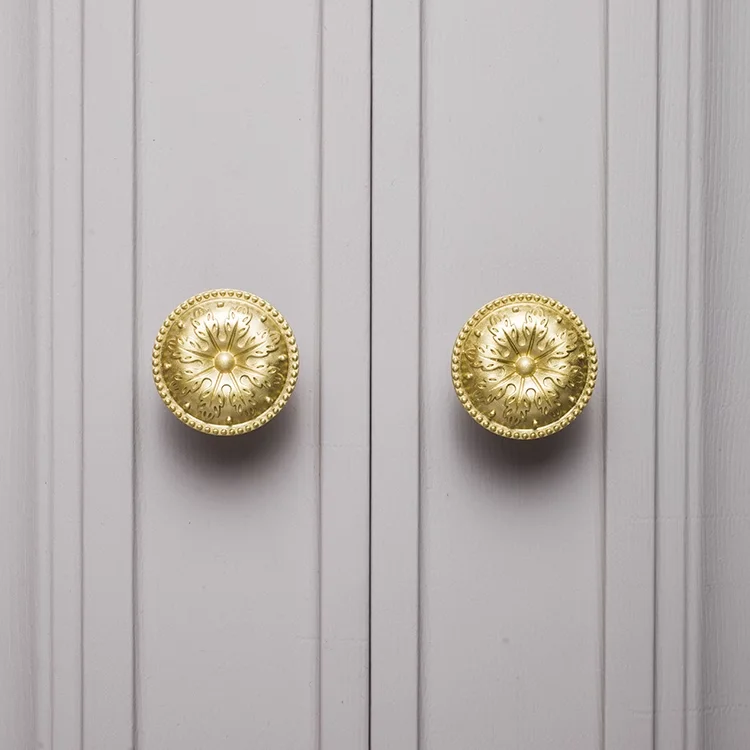 Brass Cabinet Knob Furniture Knob Wardrobe Knob Door Drawer Cupboard Knob
