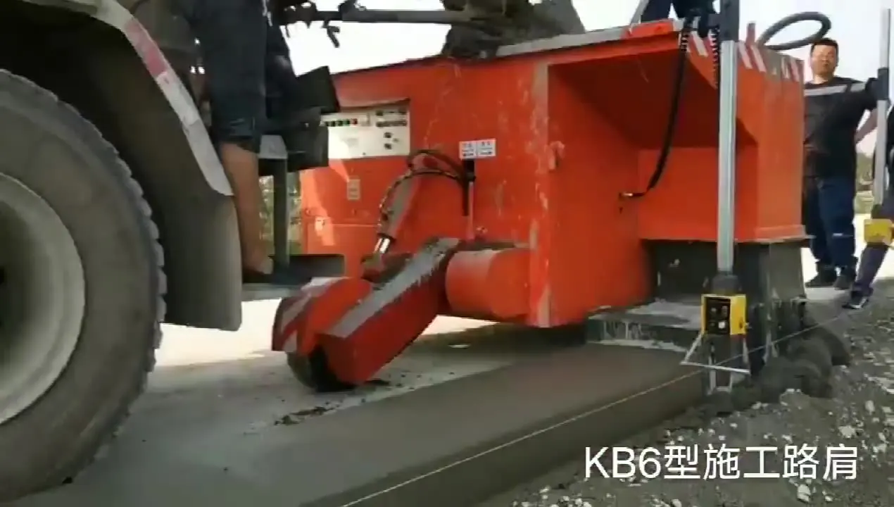 YUGONG KB6 KB4 M11concrete curb and gutter machine for sale mobile curb stone machine