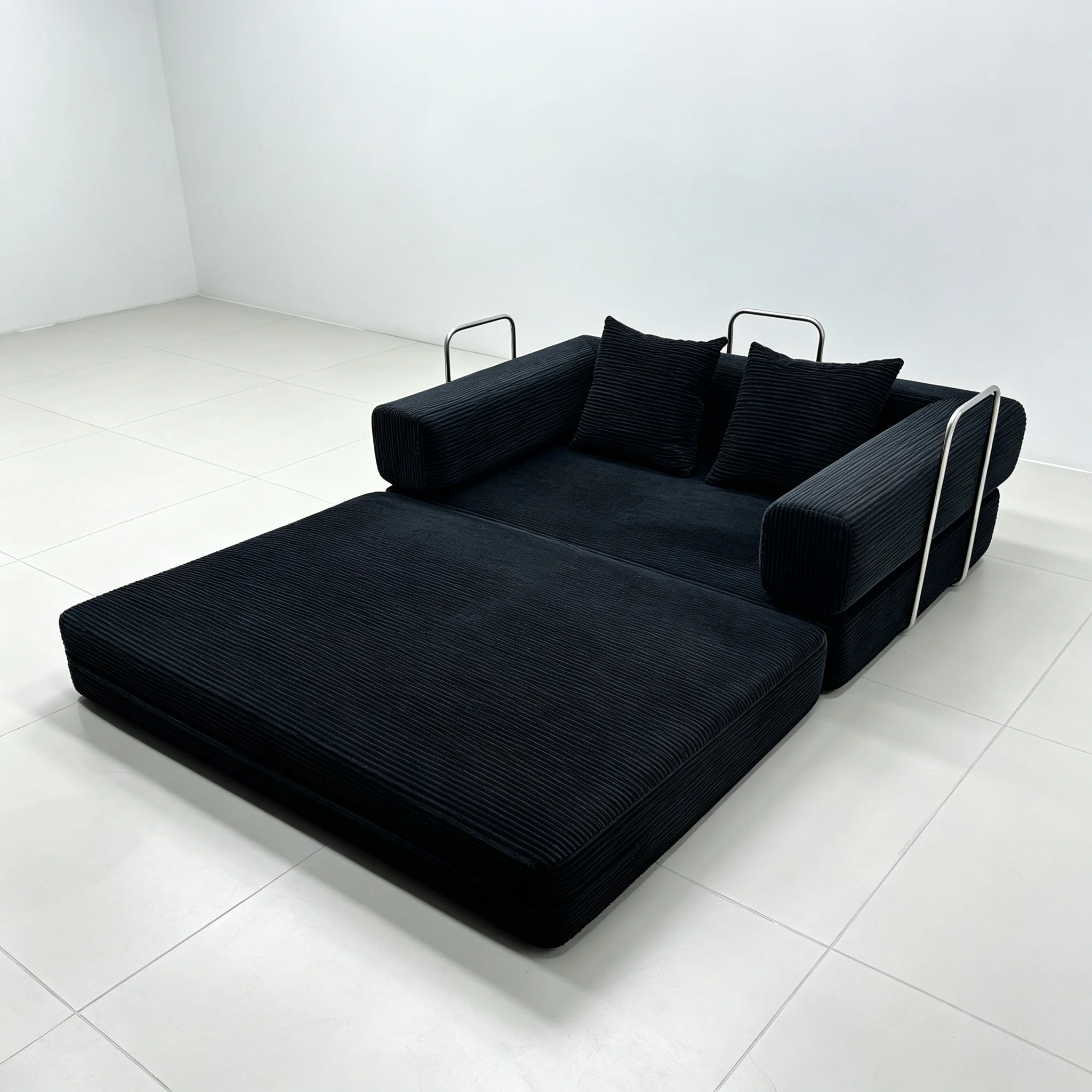 Modern style two-in-one vacuum-packed sofa bed, large king-size compression retractable sofa bed