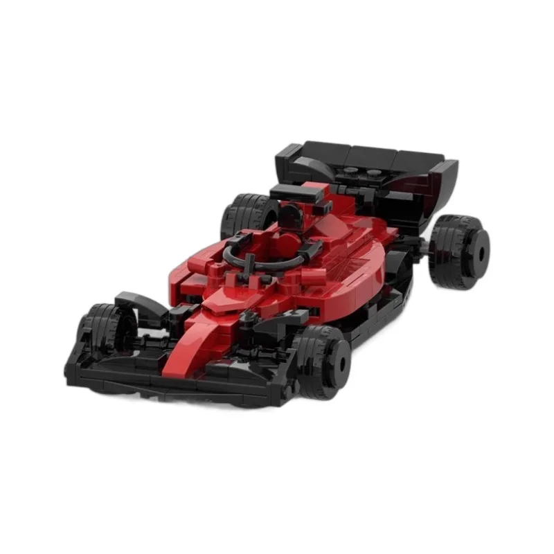 F1 MOC-176586ทางเทคนิคของ Moc โมเดลรถยนต์สร้างทีม SF-24สูตร1ชุดสร้างตึกสำหรับแข่ง kado ulang tahun ของเล่นเด็ก