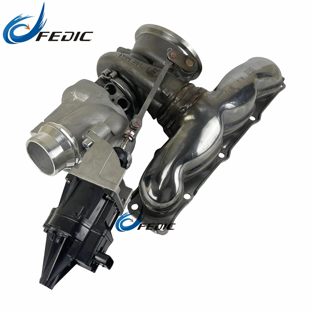 غلاف فولاذي توربو مع المحرك الإلكتروني49477-02006 لـ X1 X3 Z4 125 320 328 520 528 2.0 181HP 242HP N20 N26 N26B N20B20A #2