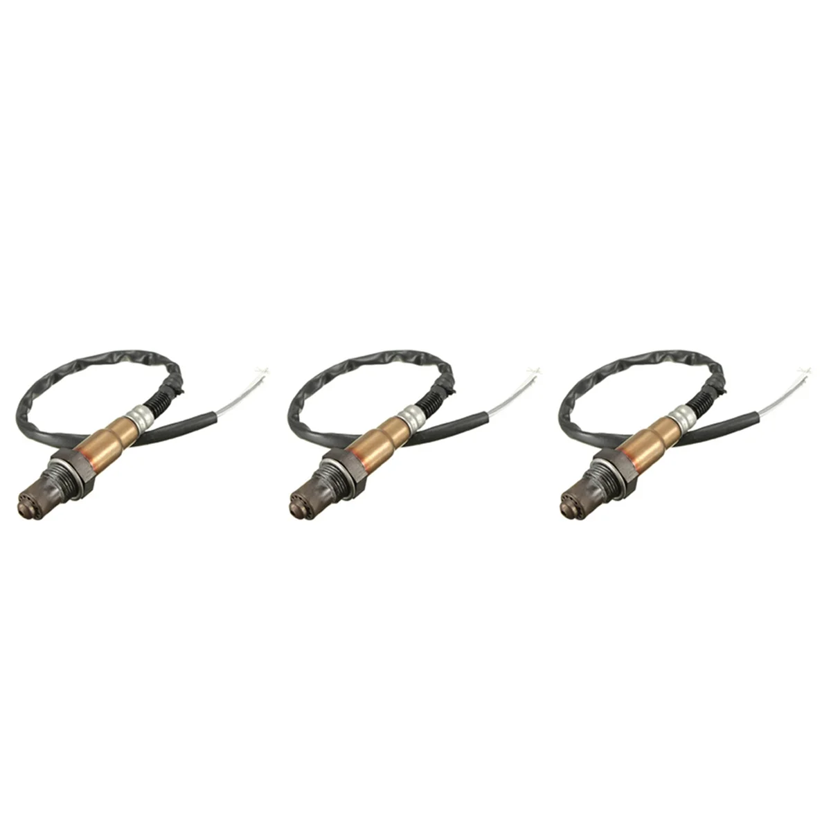 3X 4 Wire Universal Gas O2 Oxygen Sensor Lambda O2 Sensor 0258986602 0258986507 for Citroen Ford Hyundai Renault-Volvo