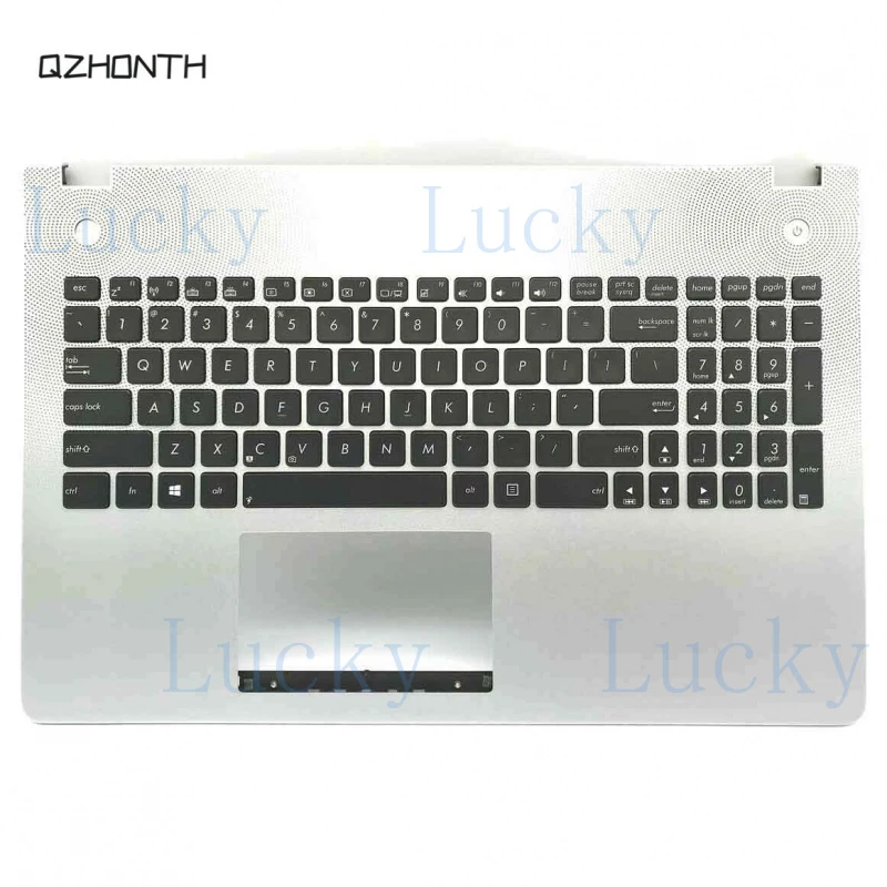 f  New Palmrest with US Backlit Keyboard For Asus N56V N56VV N56VB N56VZ N56VJ