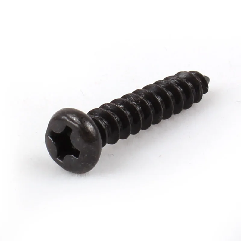 1000pcs Black Self Tapping Screws PA M1 M1.2 M1.4 M1.5 M1.7 M2 M2.3 M2.6 M3 Small Phillips Pan Head Laptop Screws computer screw