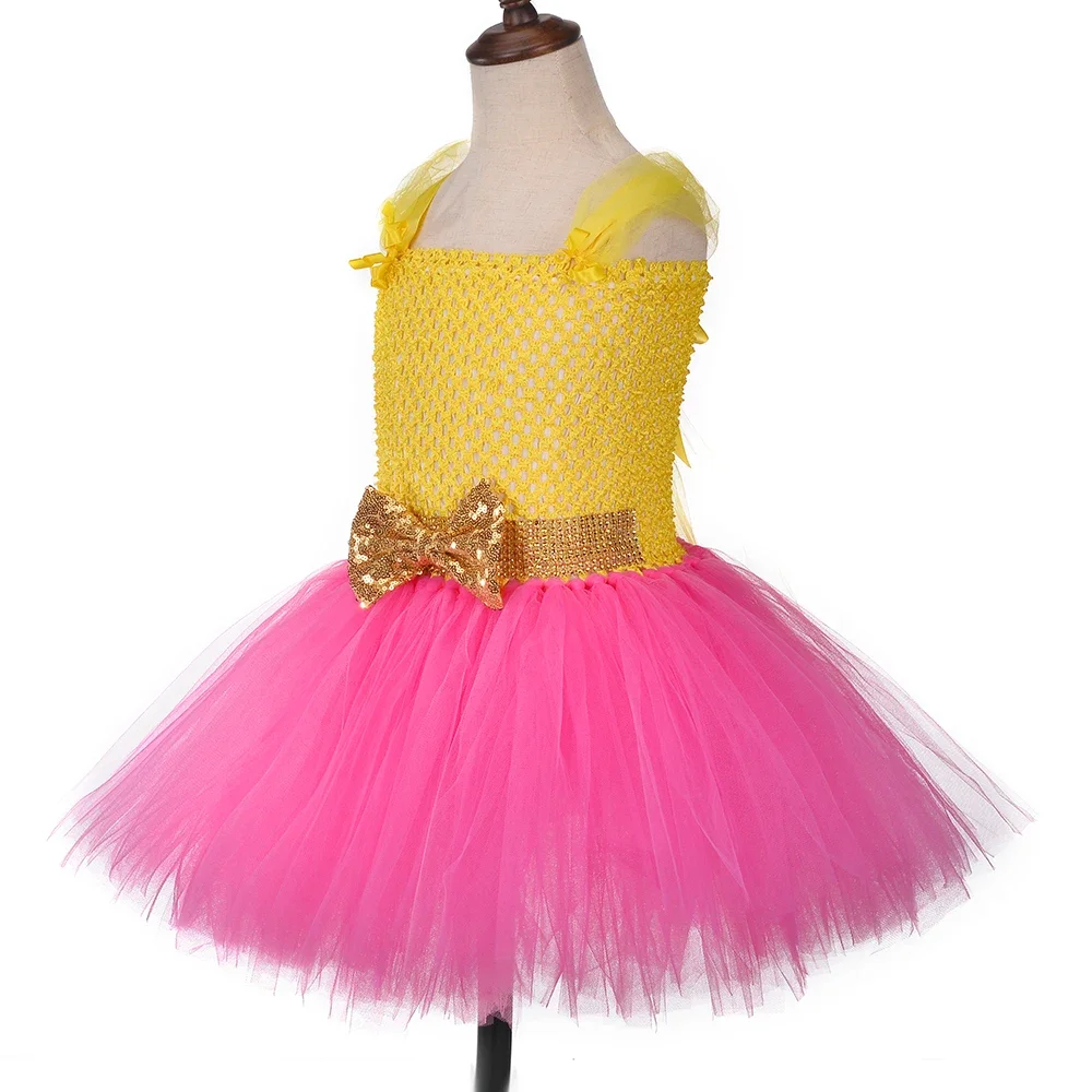 Lol Dolls Costume for Girls Birthday Party Dresses Ball Gown Surprise Tulle Princess Tutu Dress Kids Carnival Halloween Costumes