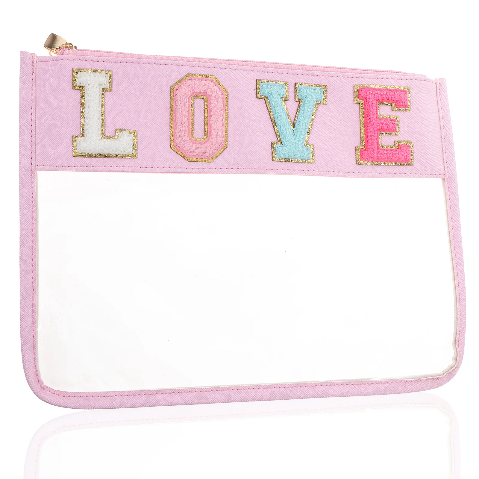 

Waterproof Pvc Zipper Bag Clear Makeup Storage Container Travel Snack Organizer Toiletry Pouch Portable Reusable Sundries