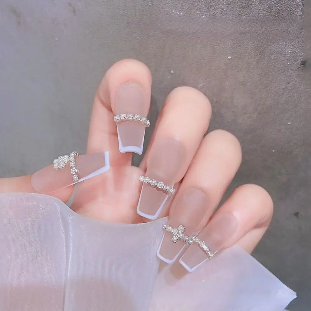 Nail Decoration Nail Ornament DIY Jewelry Nail Rhinestone Chain Nail Zircon Chain Nail Art Charms Nail Art Base Chain