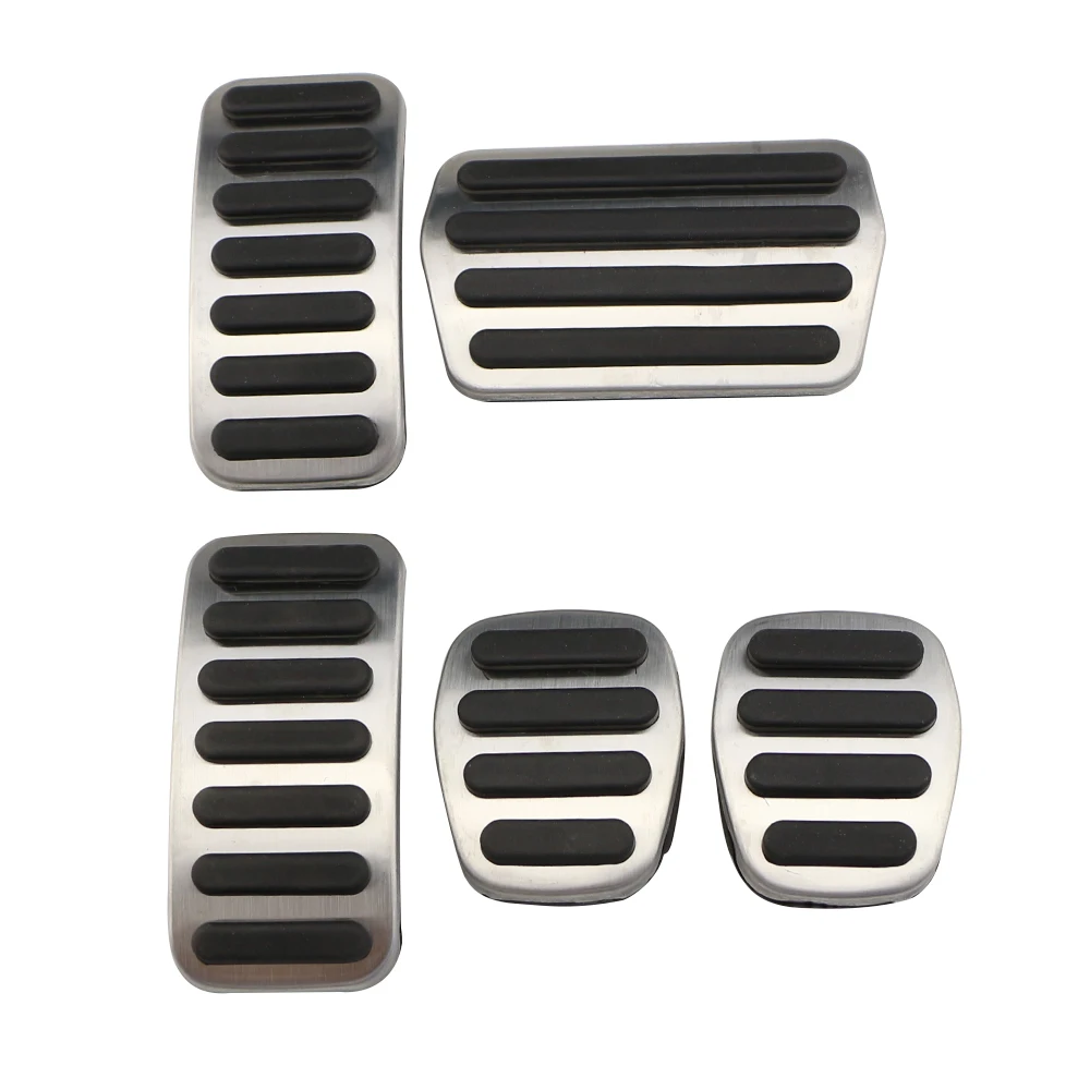 Autopedale für Volvo V40 XC40 C30 C70 S40 2013–2018 Edelstahl Gaspedal Kraftstoff Gas Bremspedal Pad Abdeckung – Detail 3