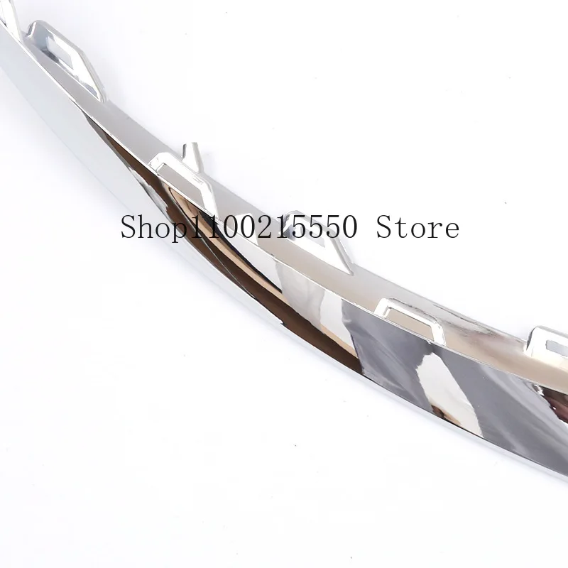 Front Bumper Spoiler Chrome Chromium Lip Diffuser For Mercedes E Class Klass W207 C207 Coupe A2078850874 A2078850974 A2078850774