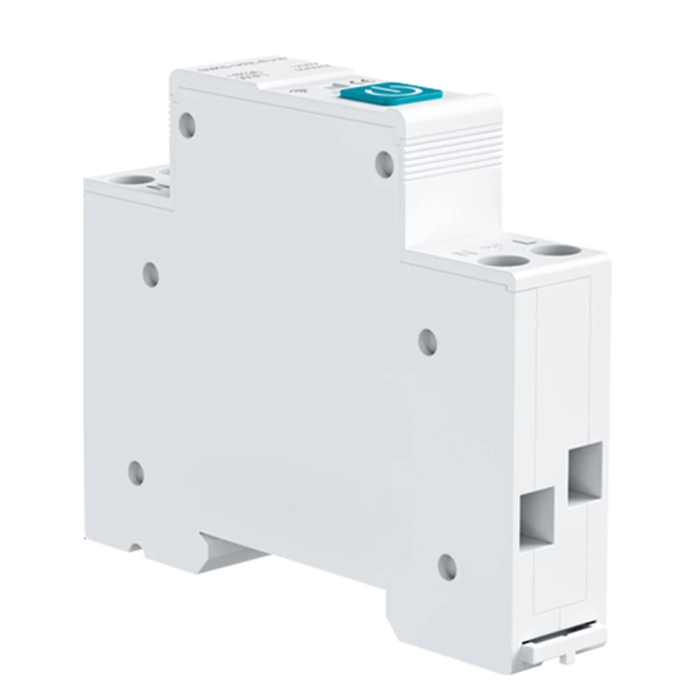 WIFI落書きインテリジェントサーキットブレーカー スマート保護ブレーカー 1P DINレール 家庭用リモートコントロールスイッチ WIFI DINレールスイッチ