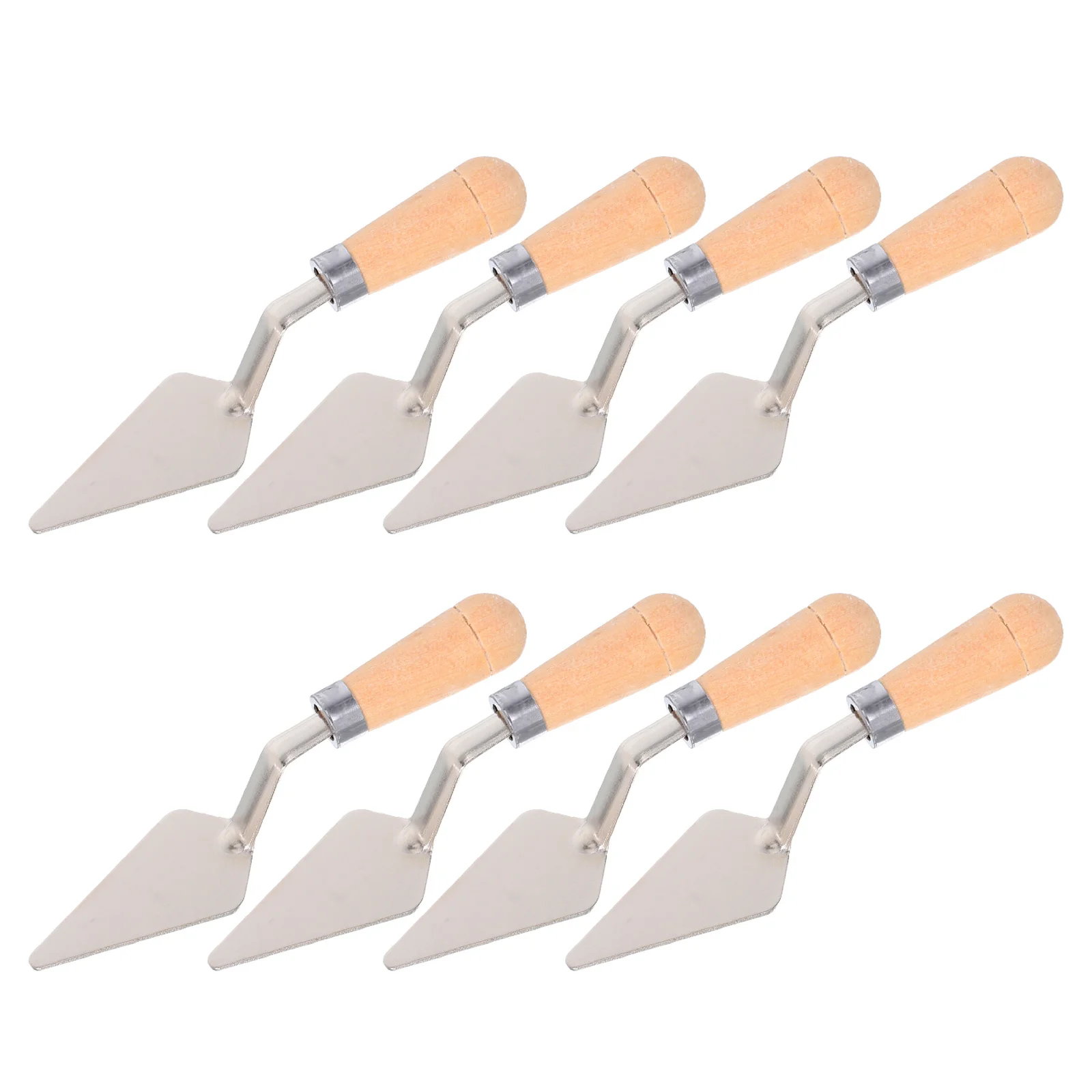 

8Pcs Oil Paint Palette Knife Set Stainless Steel Wood Handle Art Spatulas for Mixing Blending Color Canvas Painting Tools