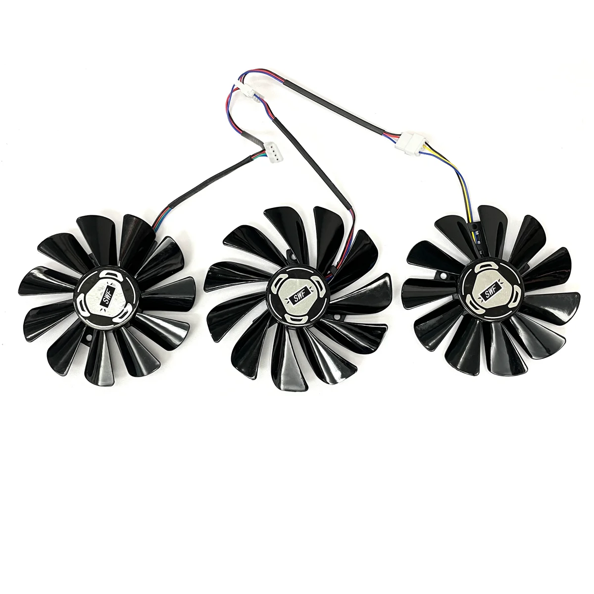 New 95MM 85MM CF1010U12S CF9015H12S Video Card Cooling Fan For XFX Radeon RX 5700XT 5600XT Thicc III Graphic Card Cooler Fan