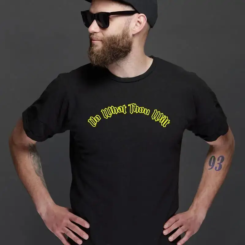 Do What Thou Wilt Aleister Crowley Thelema T Shirt Magick Occult OTO