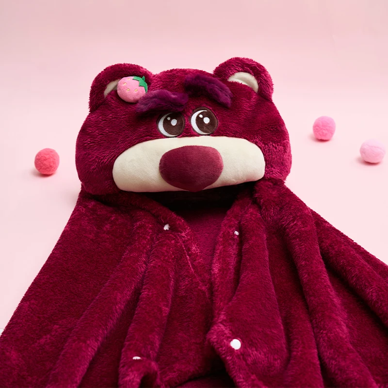 ديزني الرسمية Zootopia 2 جودي ونيك ثنائي الوجه أفخم دمية كيب شال بطانية دافئة كيب بطانية هدية الكريسماس للأطفال #5