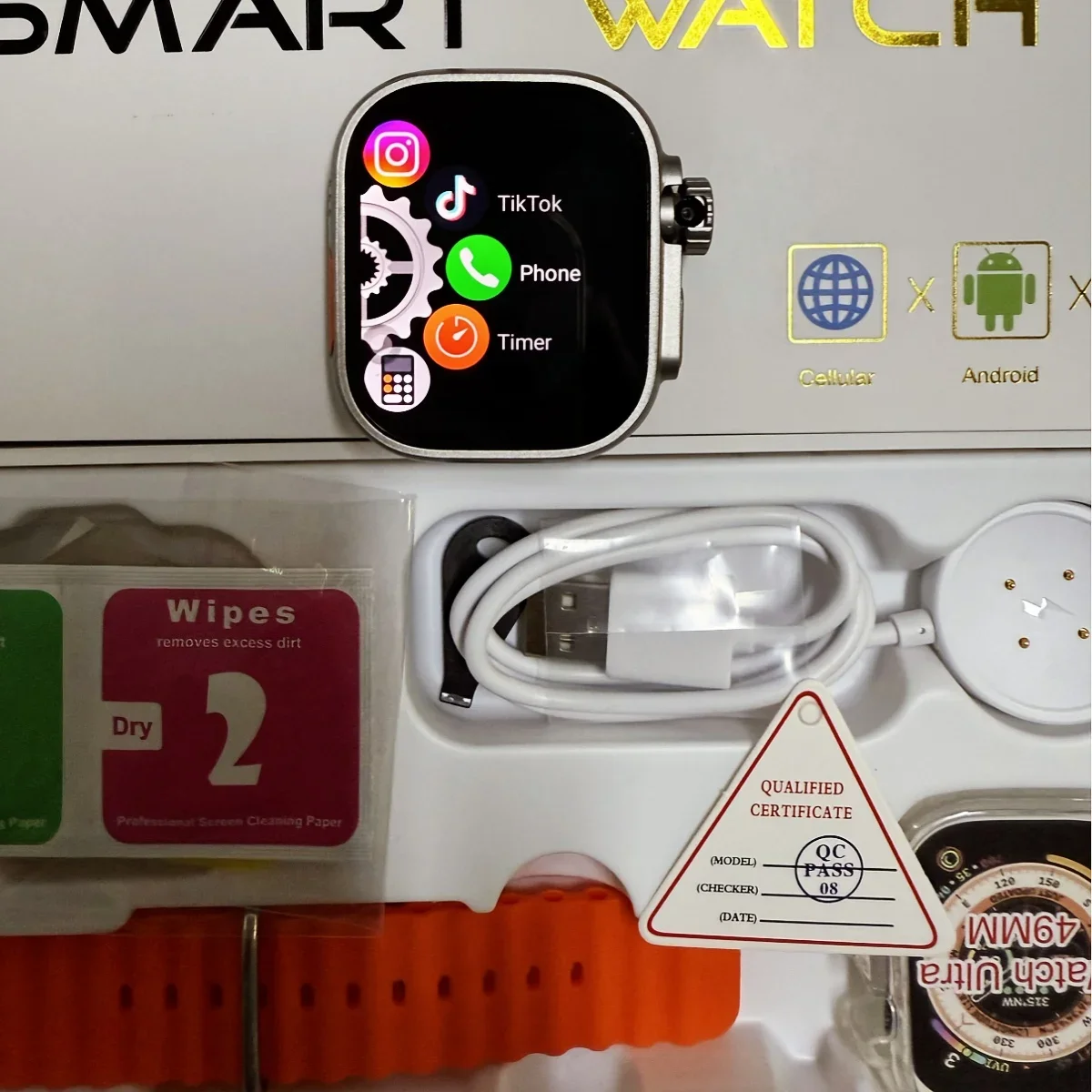 2025 ساعة ذكية DW100 جديدة S10 Ultra 3 أندرويد 10.0 180 °   كاميرا ضغط الدم الدوارة GPS WIFI 2.29 بوصة Amoled Smartwatch 256GB