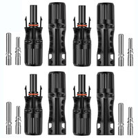 High Quality Solar Panel Cable Connector Solar System Photovoltaic Connectors Male/Female 65A 1500V DC for 10mm² 8AWG  PV Cables