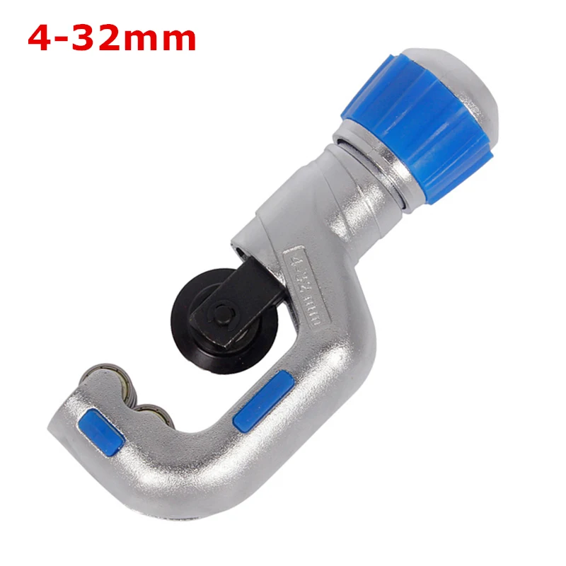 4-32/5-50mm Stainless Steel Roller Type Tube Cutter Metal Scissor Bearing Pipe Cutter Copper Tube Plumbing Cutting Hand Tools