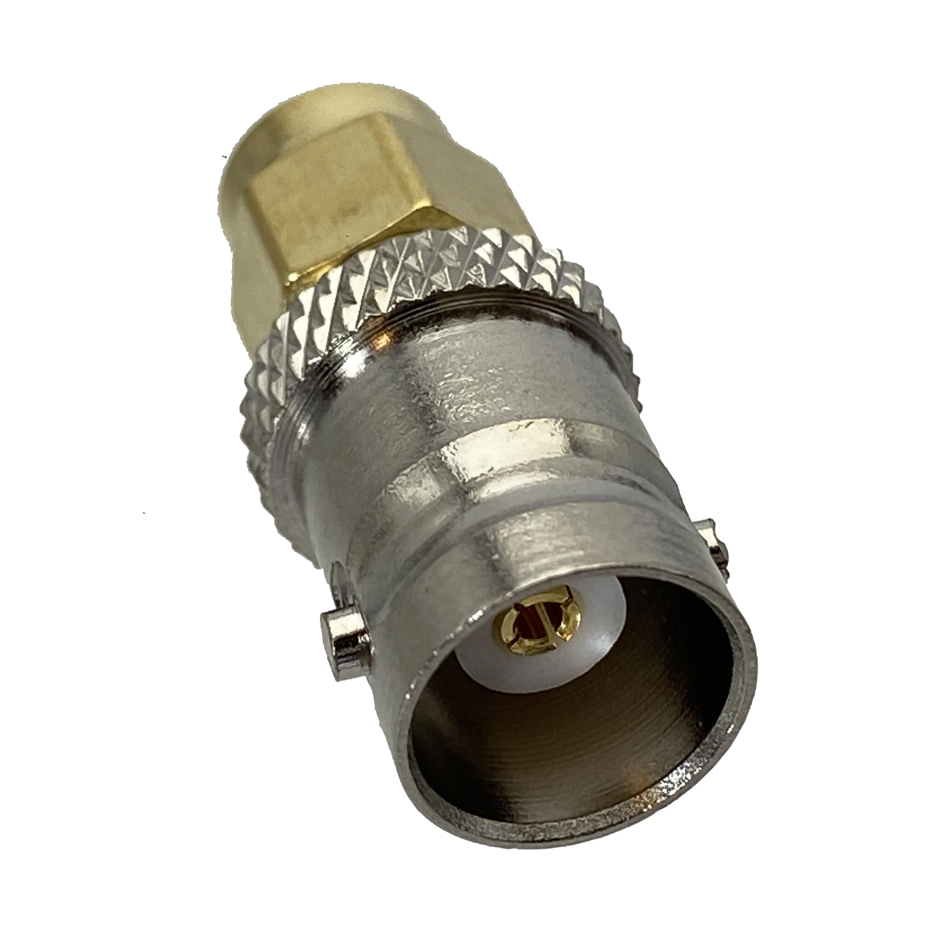 1Pcs Adapter Bnc-buchse auf SMA Stecker Gerade RF KOAXIAL Stecker
