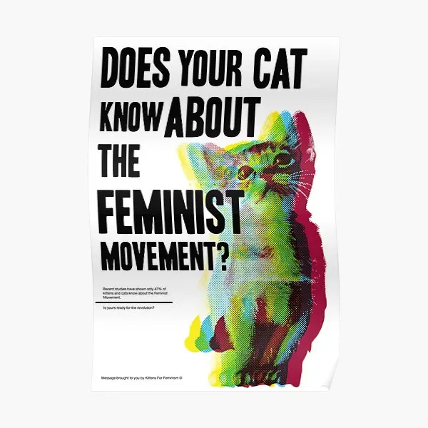

Плакат с надписью «Is Your Cat Ready», винтажное художественное украшение, настенная комнатная картина, Современная роспись, без рамки