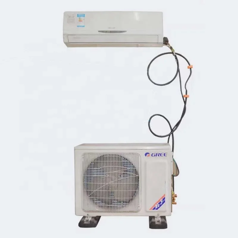 100개/CTN 1/4" 직선 엘보 AC 에어컨 부품 서비스 밸브