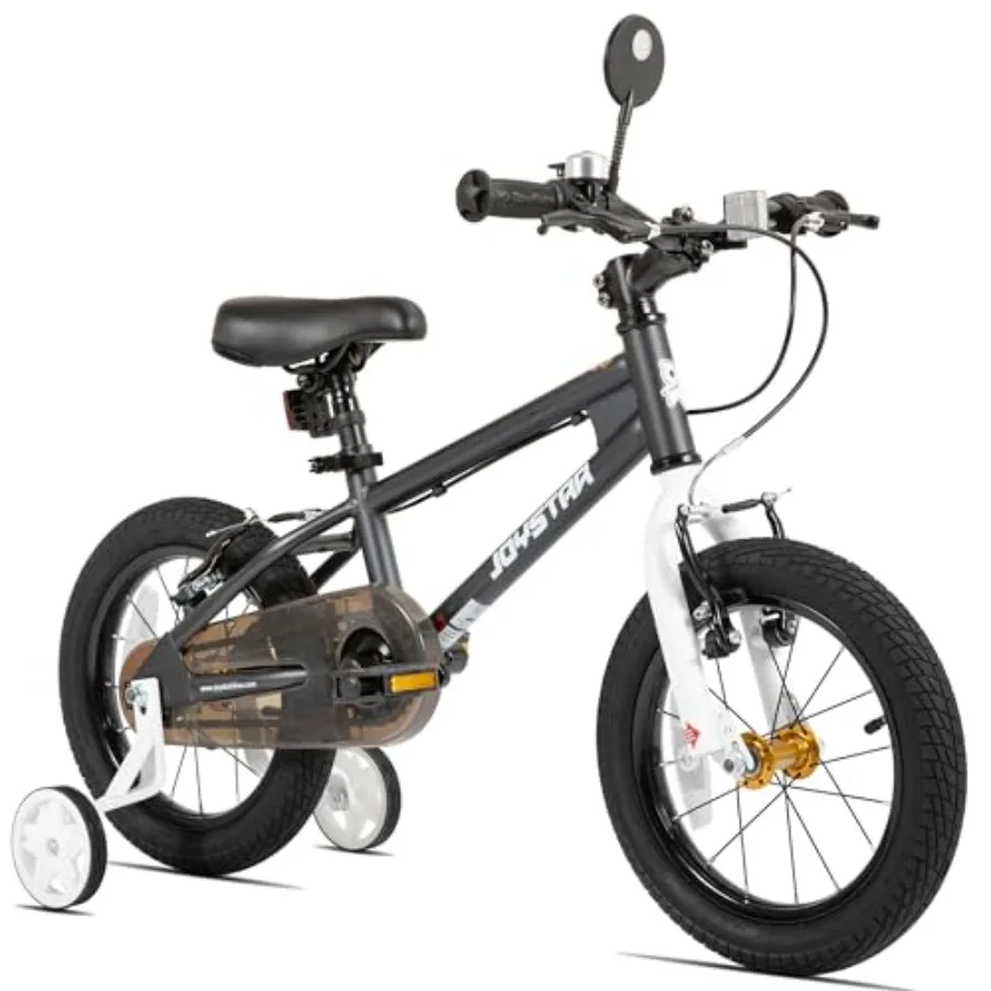 

Lomand 14 16 18 20 Inch Bike with Training Wheels BMX Style Bicycle for Toddlers Boys Girls Ages 3-12 Dual V-Brake Adjustable S