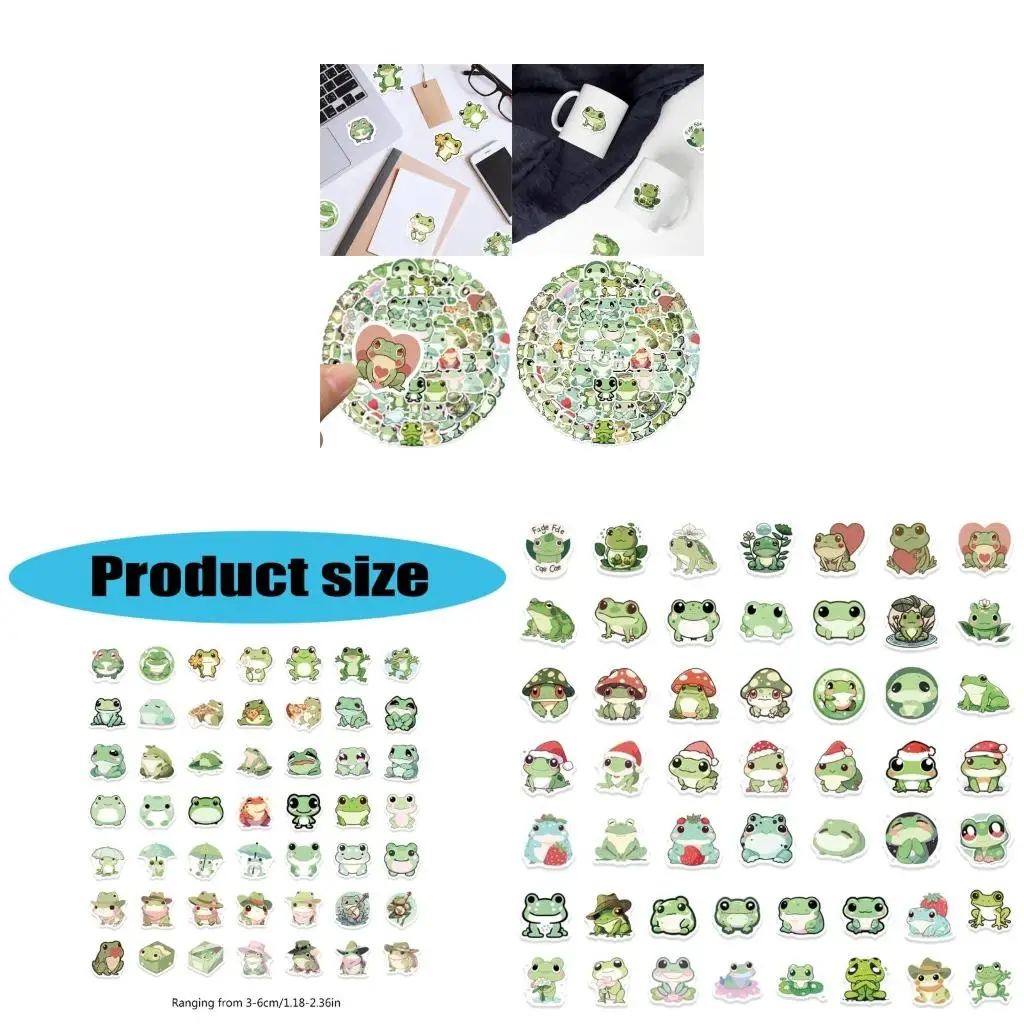 

100Pcs Animal Sticker Cartoon Animal Sticker for Journal Planner Pen Case