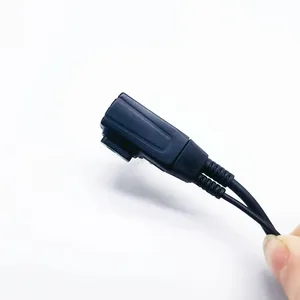 Advanced D Form Earhook für Motorola, 2Pin Headset, Mic Headset, Motorola CP040, GP88S, GP300, GP68, GP2000, GP88, GP3188, EP450, DEP450, Radio 10 Hauptverkaufs -Headset mit Motorola Draht - №7