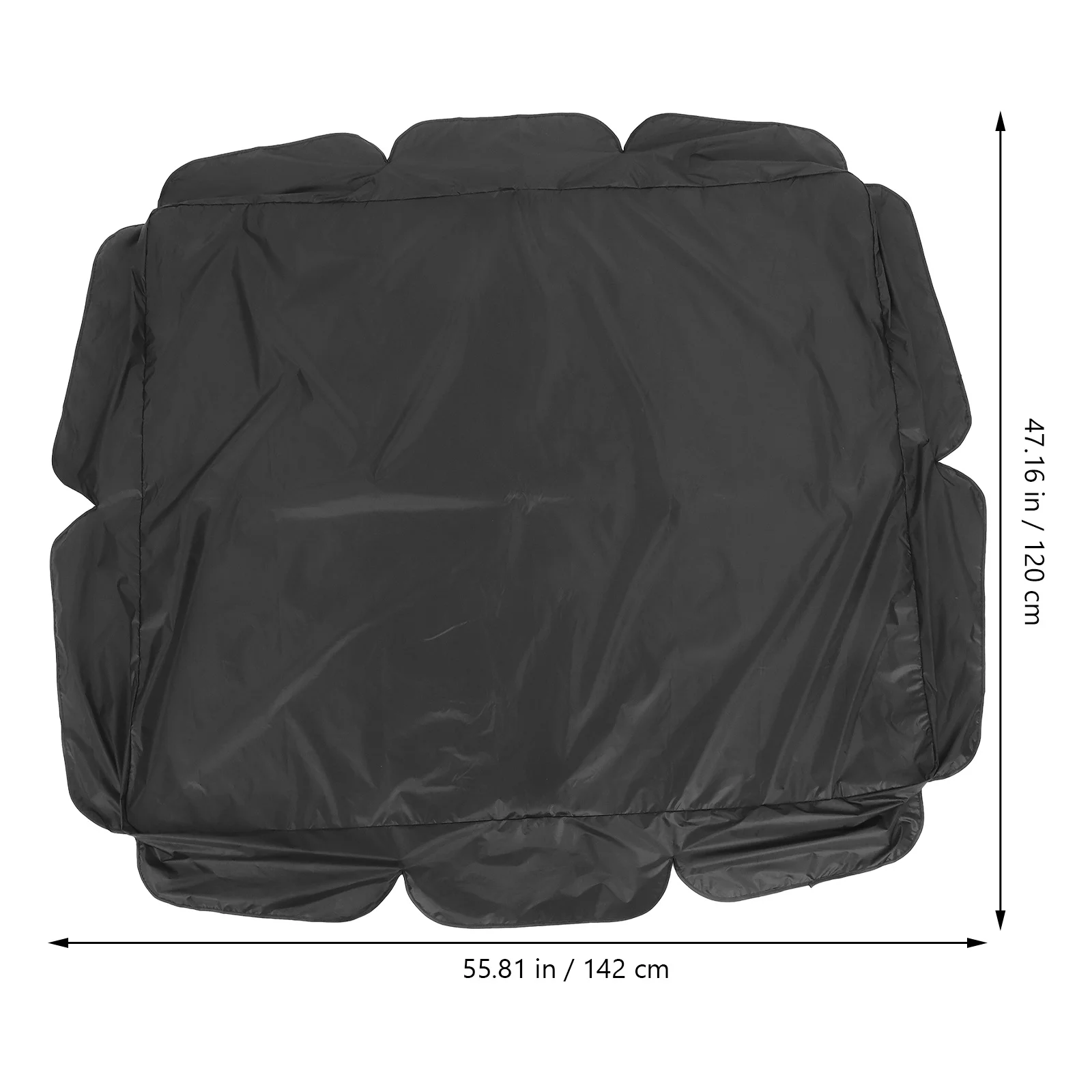 Tuinschommel Stoffen hoes Buitenstoelbeschermer Anti-slijtage Patio Swing Top Cover Zonbescherming Luifel Vervanging