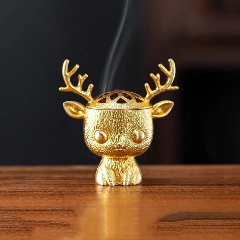 Metall-Weihnachtsmann-Räuchergefäß mit Hohlschneeflocken-Design Perfekt – Detail 14