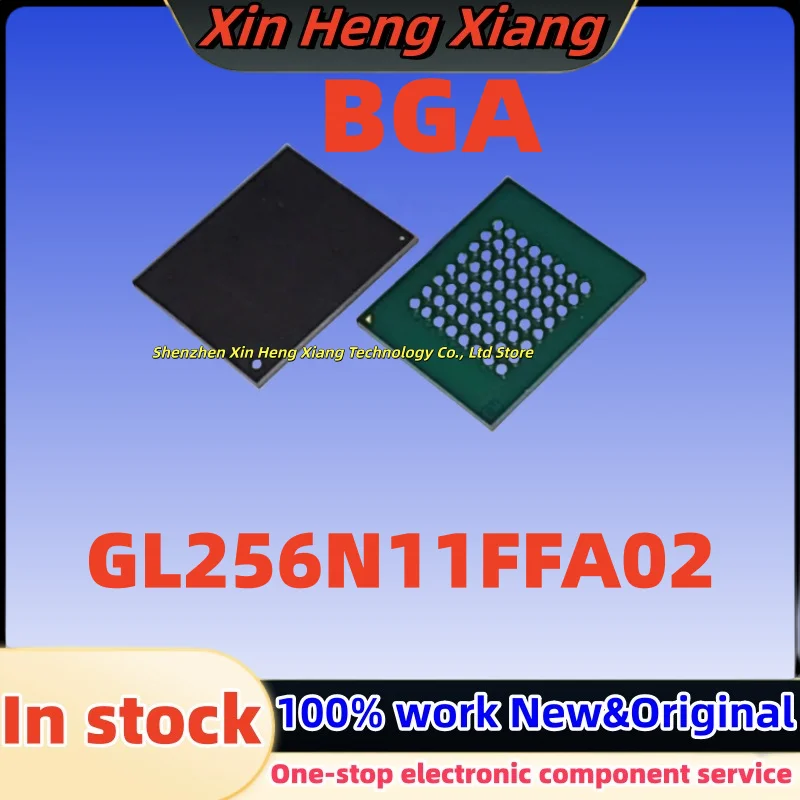 

(2-10pcs) 100%: GL256N11FFA02 S29GL256N11FFA02 BGA