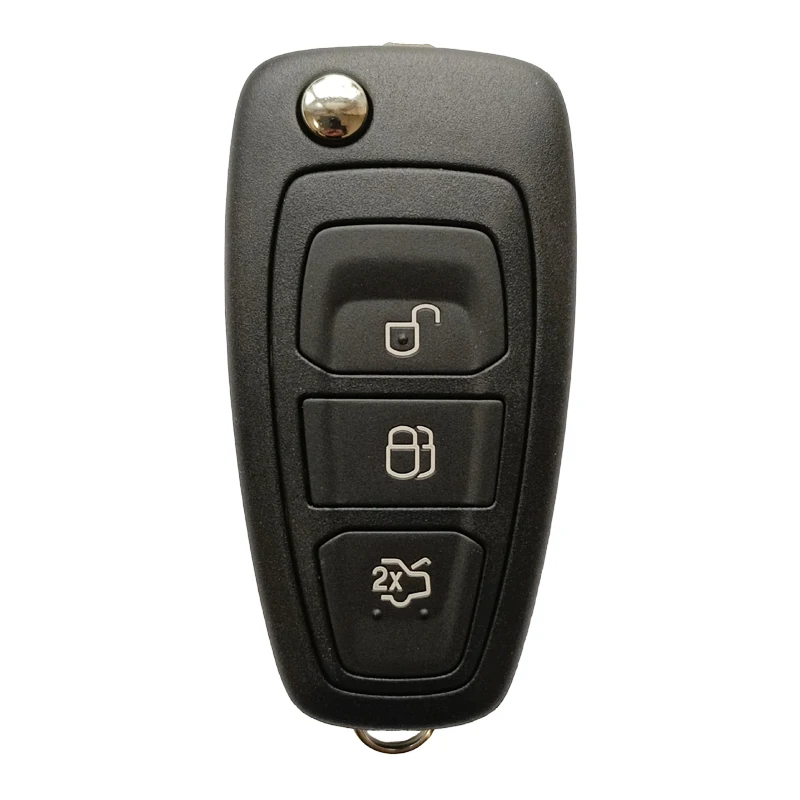 AK018047 Original AM5T-15K601-AG For Ford Focus 3 Button Flip Remote Key 434MHz 4D63 Chip 5WK49986 AM5T15K601AG