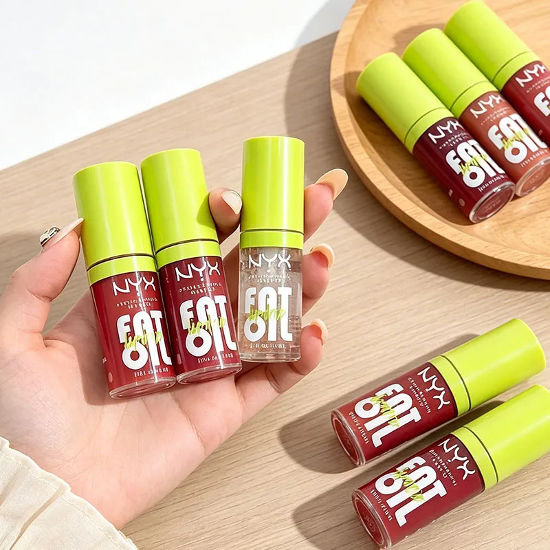 Nuevo Brillo Labial Transparente de NYX, Brillo Labial Hidratante en Gel, Brillo Labial No Pegajoso, Brillo Labial Sexy, Esmalte Labial de Moda Coreana
