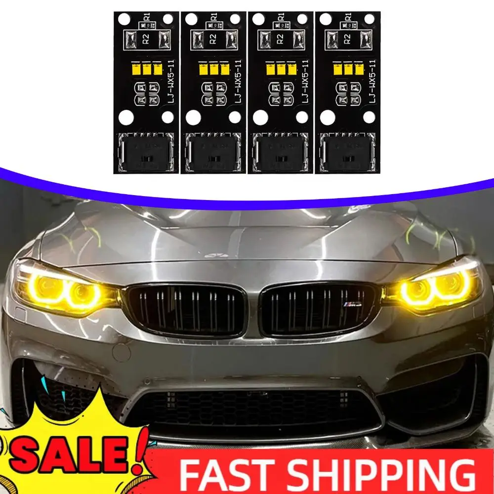 

Xenon Headlight Yellow Daylight LED Modules Yellow LED DRL Boards for BMW 4 Series F32 F33 2012-2017 Headlight