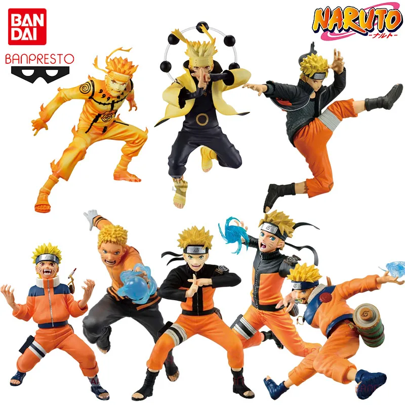 

Bandai Genuine Banpresto NARUTO Anime Figure VIBRATION STARS Uzumaki Naruto Action Toys for Boys Girls Gift Collectible Model