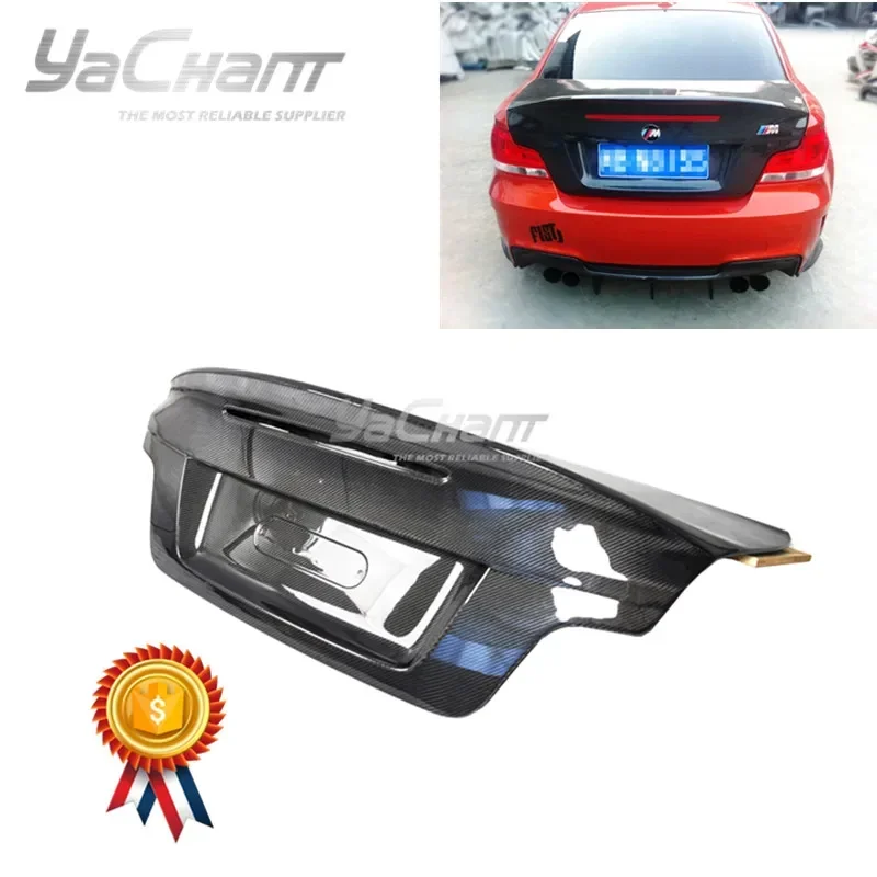 

Car-Styling Carbon Fiber Trunk Fit For 2010-2012 BMW 1M Coupe CSL Style Trunk Boot Lid