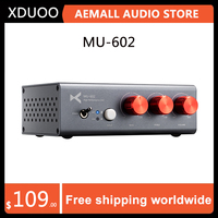 XDUOO MU-602 Decoder Spdif DAC Support 192kHz/24Bit Two RAC Output MU602 High-end Digital DAC for Amplifiers