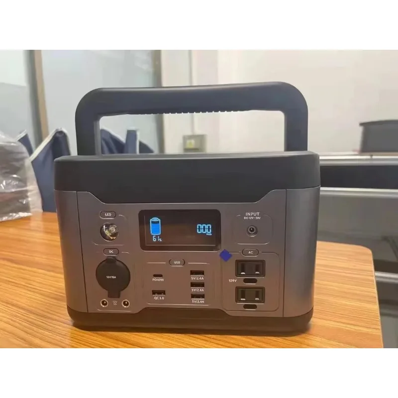Portable  Station With Led Light 500W High Capacity Power Station Generator