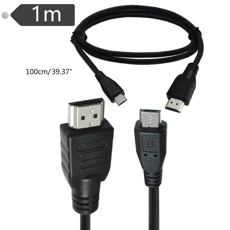 090f Micro USB 1080p Кабель даты, Micro USB 5p до Кабельный адаптер подключите видеоролики с картинками для или