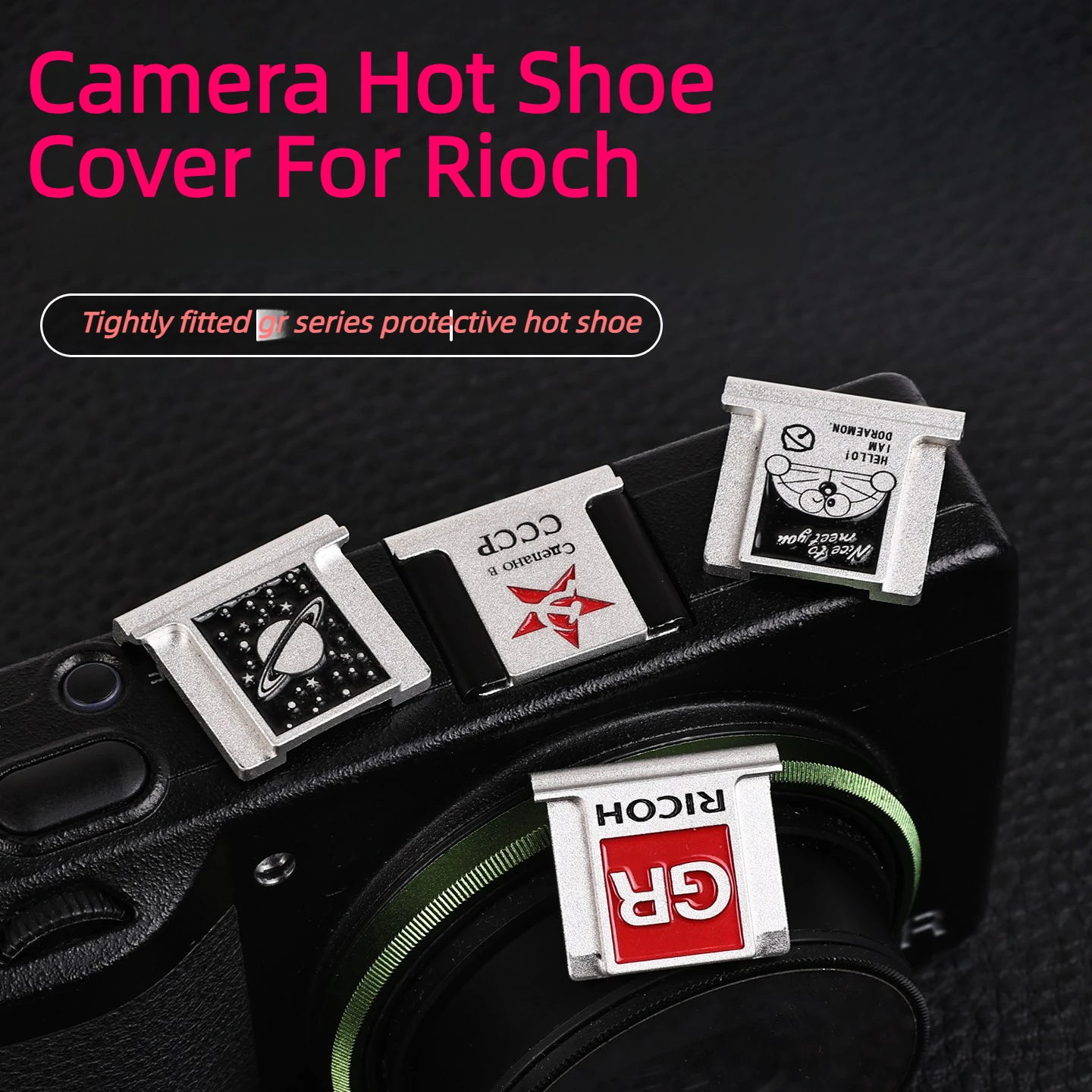 Camera Metal Hot Shoe Dust Cover Anti-scratch Protective Cap For Ricoh GR3 GR3X GR4 HDF GR4 Hot Shoe Protection Accessory