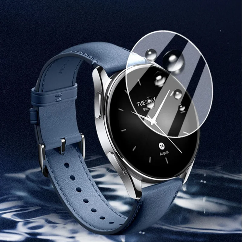 5ชิ้นฟิล์มใส TPU นิ่มสำหรับ Xiaomi WATCH 2 pro/ S3/S2 46มม. 42มม. อุปกรณ์ป้องกันหน้าจอ S1ที่ใช้งานอยู่อุปกรณ์เสริมอัจฉริยะ