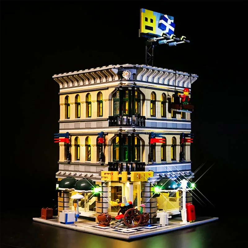 2182Pcs Creator Expert street view Architecture Grand Emporium Design Building Blocks Model15005  10211