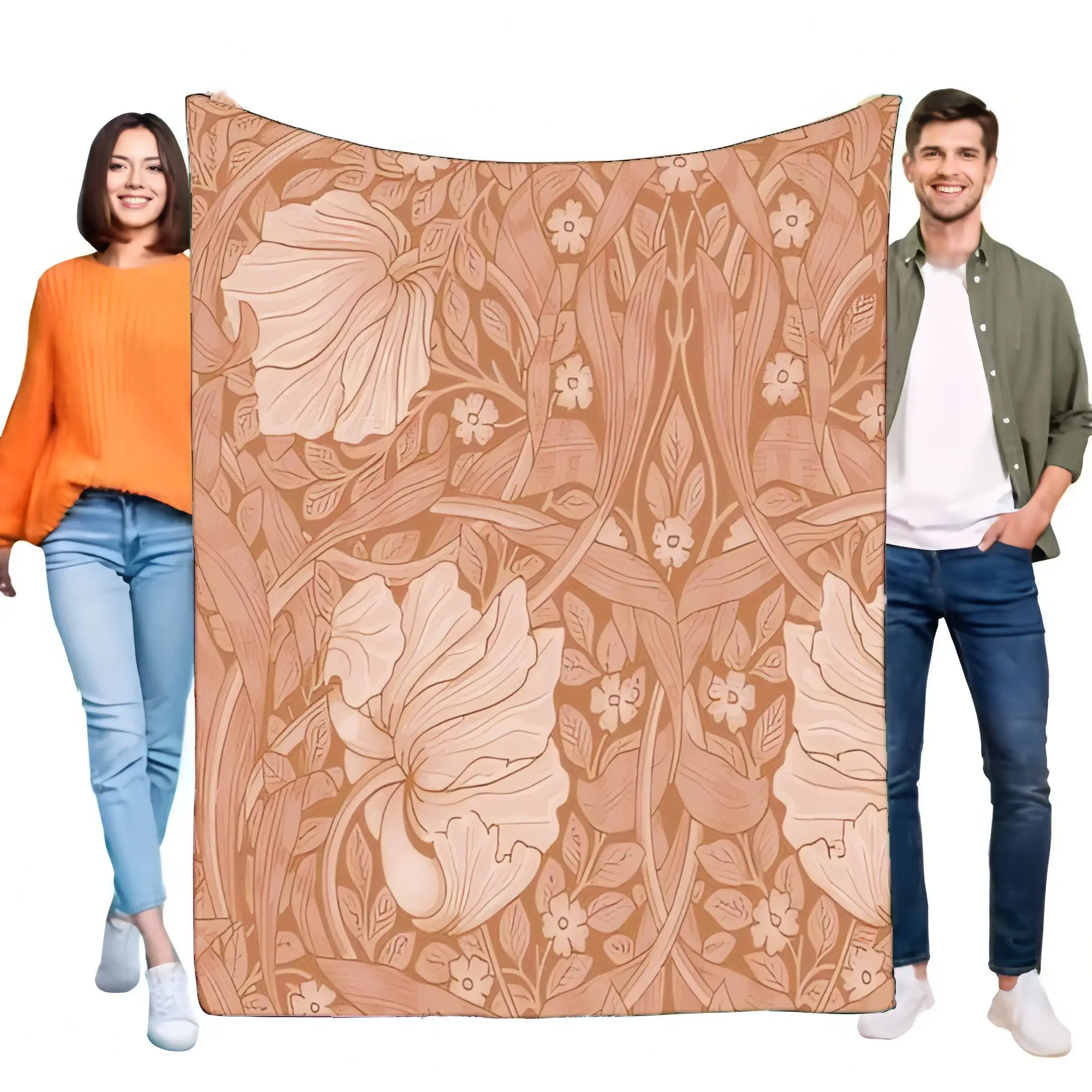 Floral Design Throw…