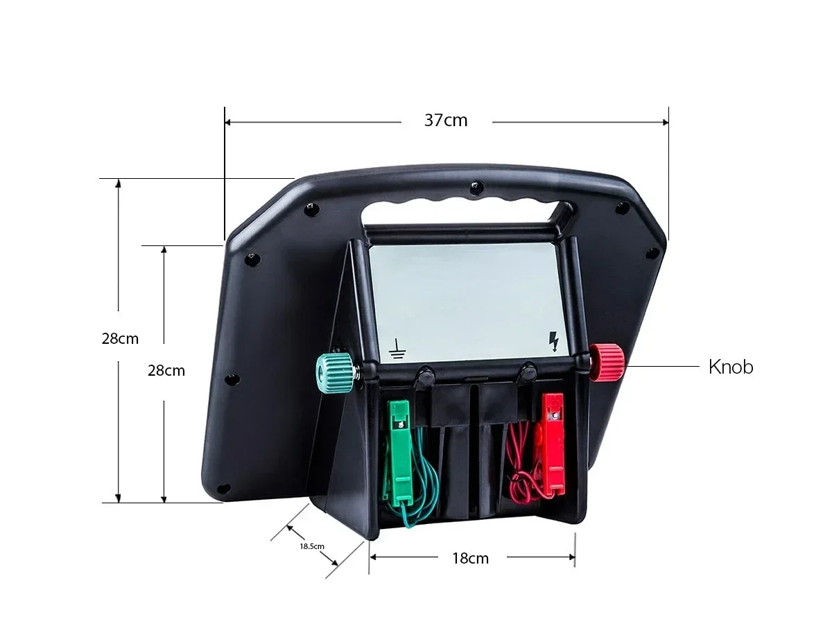 Solar Powered Electric Fence Energizer for Farm Hot Sales - Outdoor Animal Containment Shock Treatment Voltage Boost