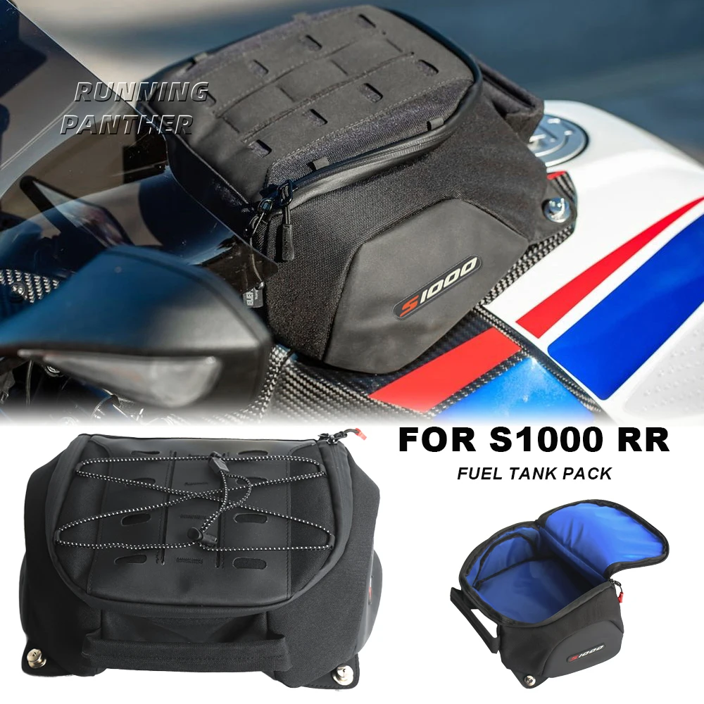 

For BMW S1000RR S1000R s1000 rr s1000 r 2019-2025 Motorcycle accessories 6L Tank Bag Luggage Waterproof Backpack Quick Lock Kit