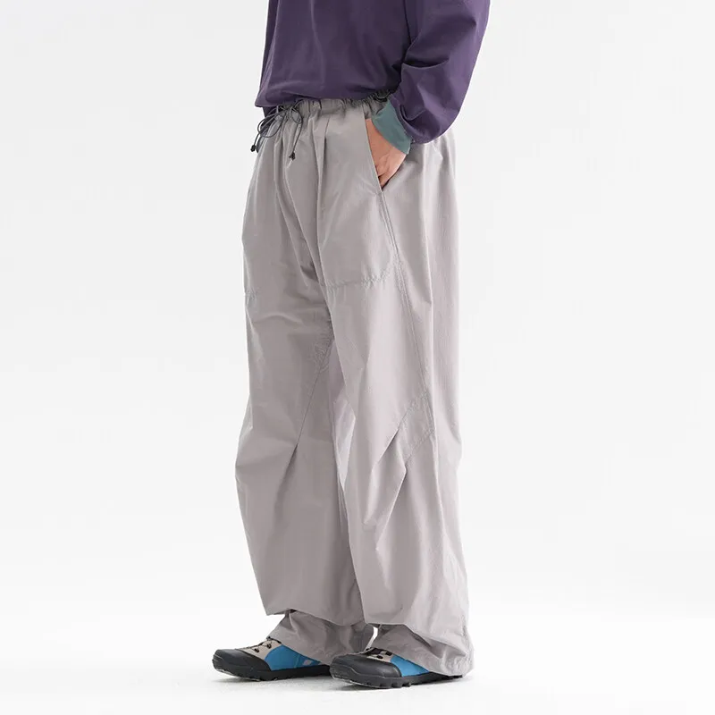 Men's high quality ultra-loose lightweight outdoor function paratrooper pants