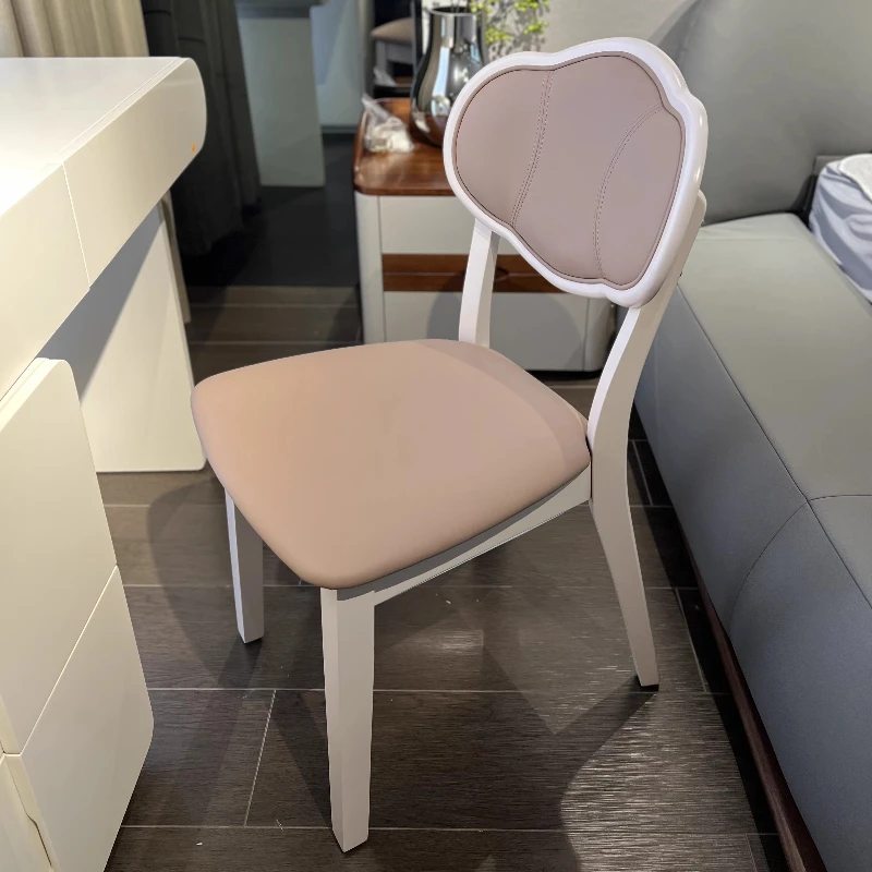 

Solid wood hidden cabinets, light luxury for single chairs, dressers, back chairs, intelligent advanced storage