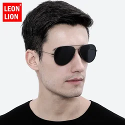 LeonLion Retro Sunglasses Men 2023 Sun Glasses For Men/Women Luxury Vintage Sunglasses Men Mirror Fashion Oculos De Sol Gafas