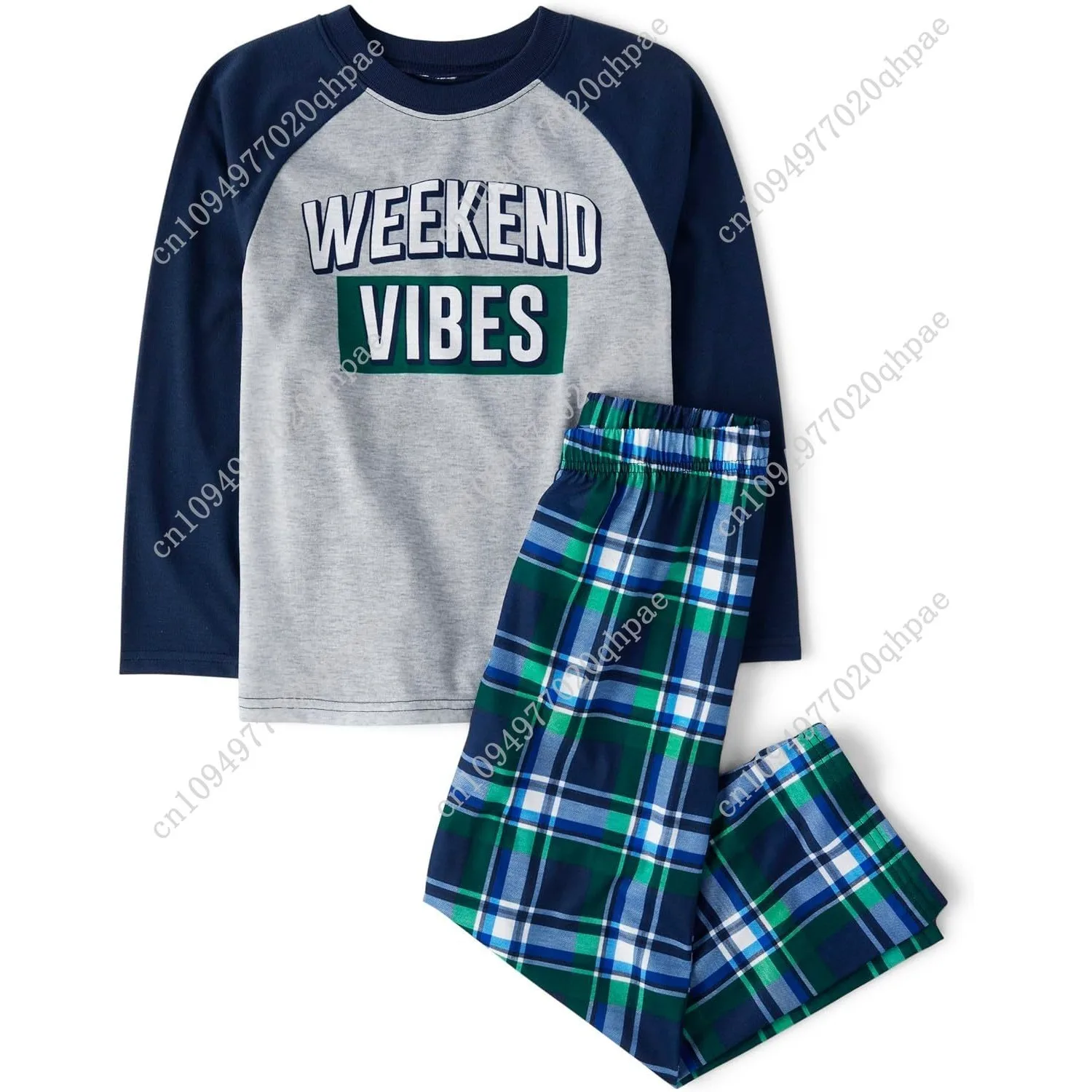 

The Children's Place boys Long Sleeve Top and Pants 2 Piece Pajama Set