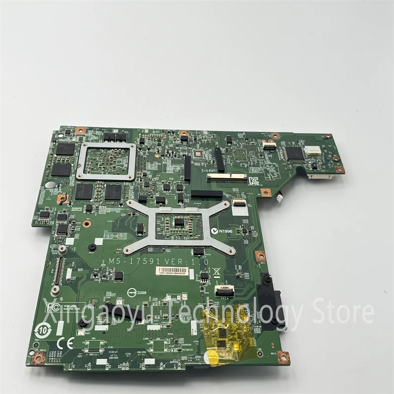 MS-17591 Original For MSI GE70 Notebook Motherboard I5-4200HQ I7-4710HQ GTX860M i7-4720HQ GTX960M 2G DDR3 100% Test OK